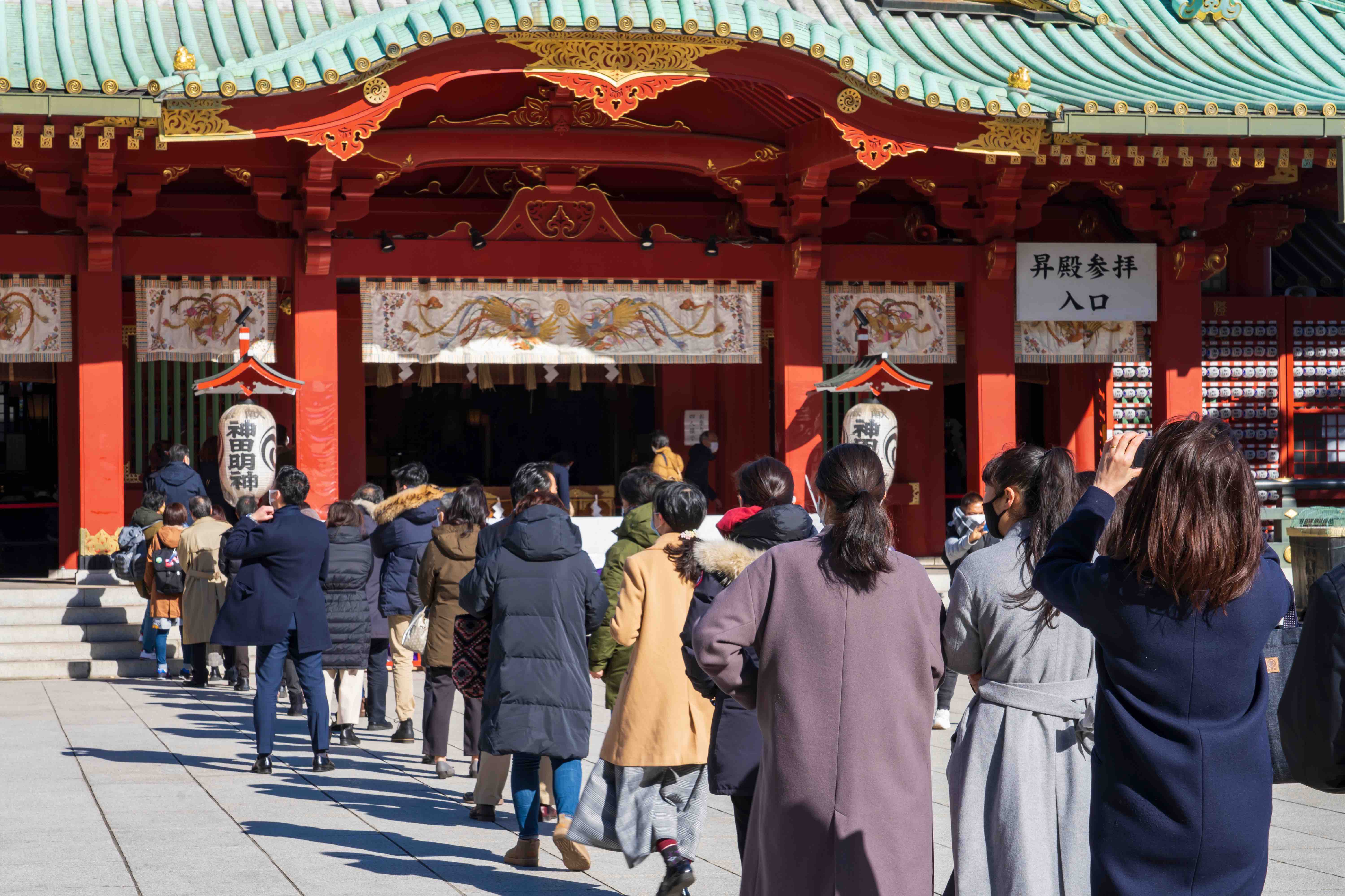 Hatsumōde au Japon, première visite au temple