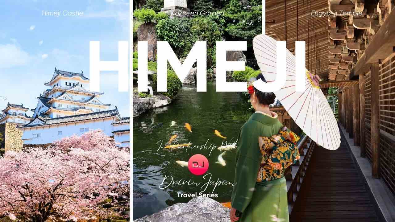 Reportage vidéo sur Himeji - Château, Parc et Mont Shosha