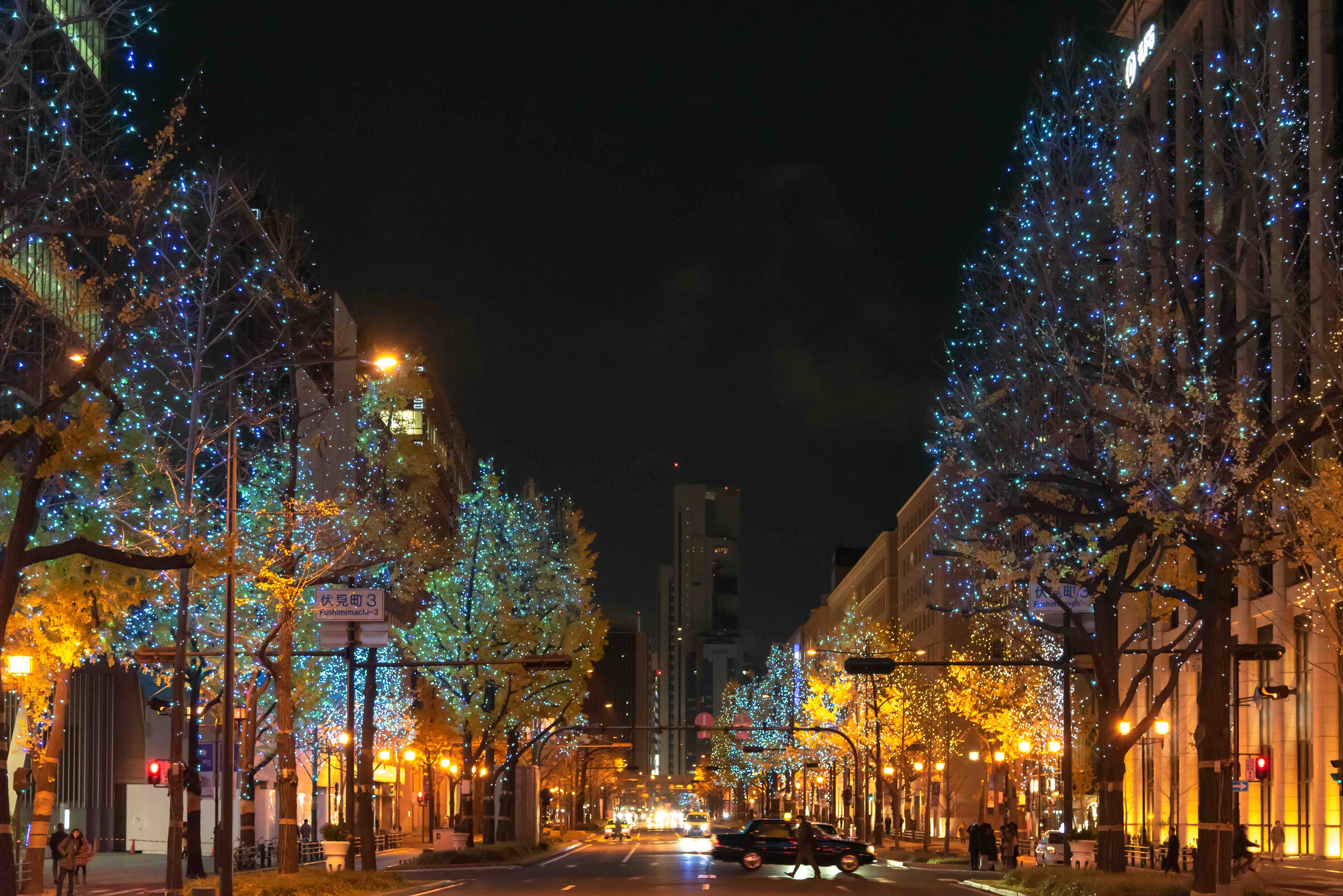 Ambiance du Nouvel An au Japon