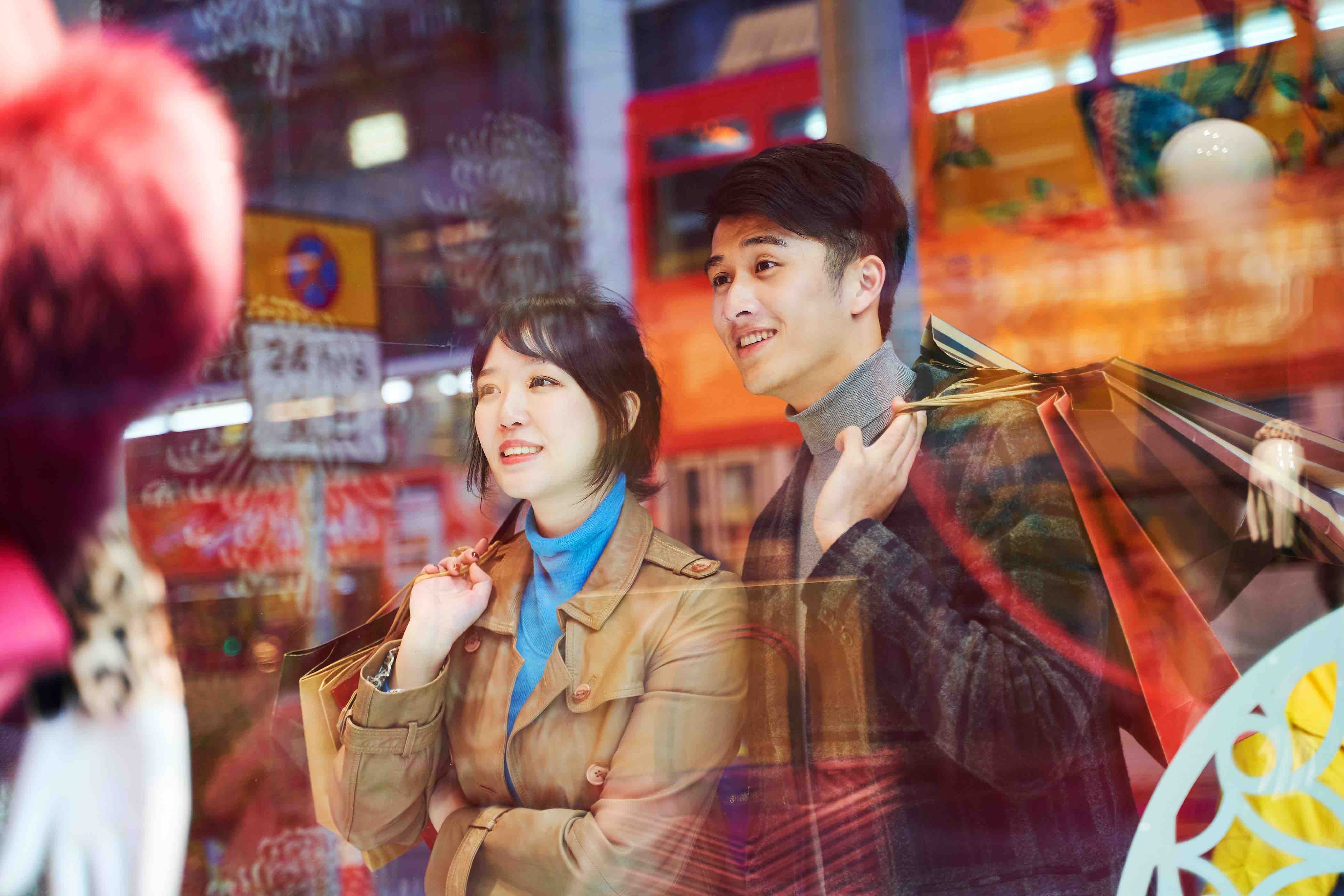 Soirée romantique de Noël au Japon